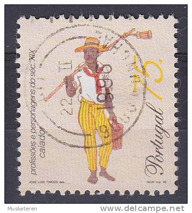 Portugal 1995 Mi. 2073  75 E  Berufe Und Personen Anstreicher Deluxe FUNCHAL Cancel !! - Used Stamps