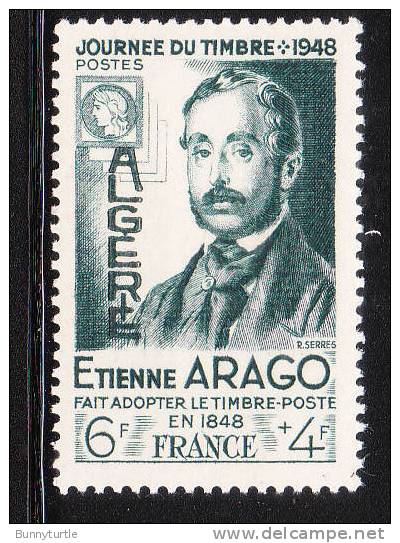 Algeria 1948 Stamp Day Overprinted MNH - Neufs