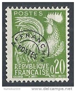 1960 FRANCIA PREANNULLATO SENZA GOMMA 20 CENT - FR176 - 1953-1960