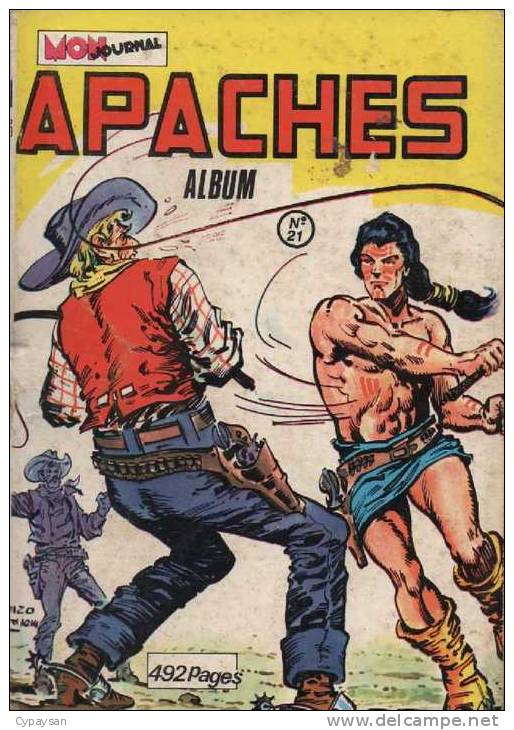 APACHES ALBUM  N° 021 ( 58 59 60 ) BE MON JOURNAL 01-1975 - Mon Journal