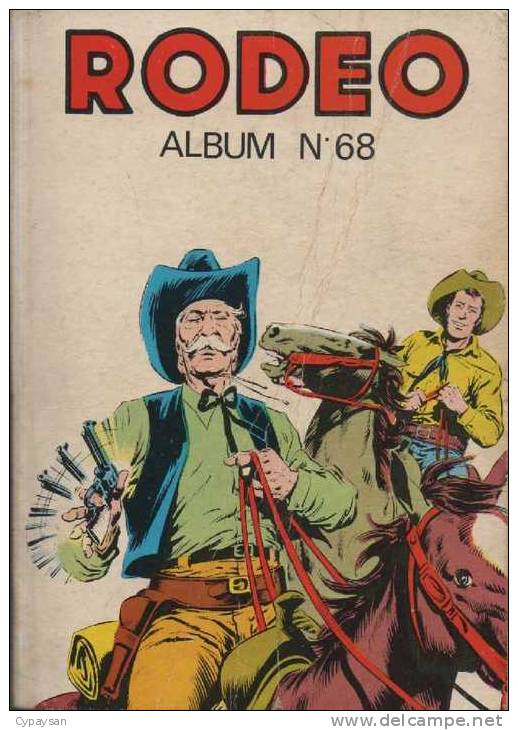 RODEO ALBUM  N° 68  ( 339 340 341 342 ) BE LUG 02-1980 - Rodeo