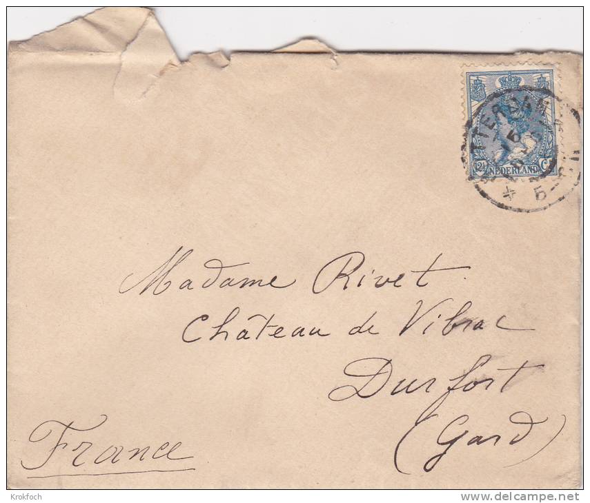 Rotterdam 1902 - Letter To France - Lettre Brief - Lettres & Documents