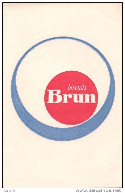 BUVARD   BISCUITS BRUN - Koek & Snoep