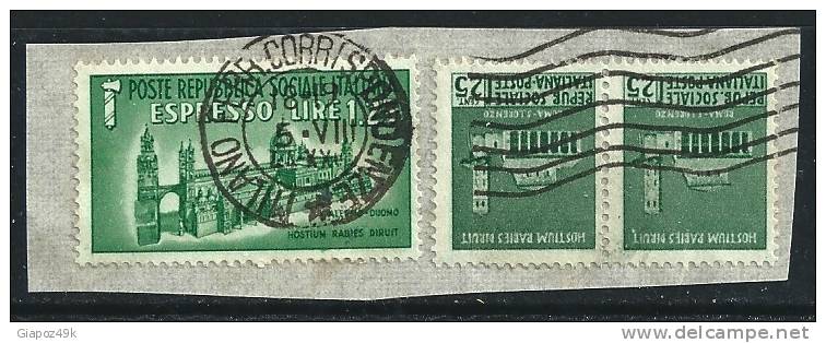 ● ITALIA - R.S.I. 1944 - ESPRESSO - Duomo Di Palermo - N.° 23 - Cat. ? € - Lotto N. 1026 - Express Mail