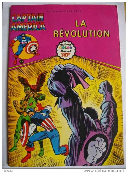 Captain America "La Révolution " EO1980 - Captain America