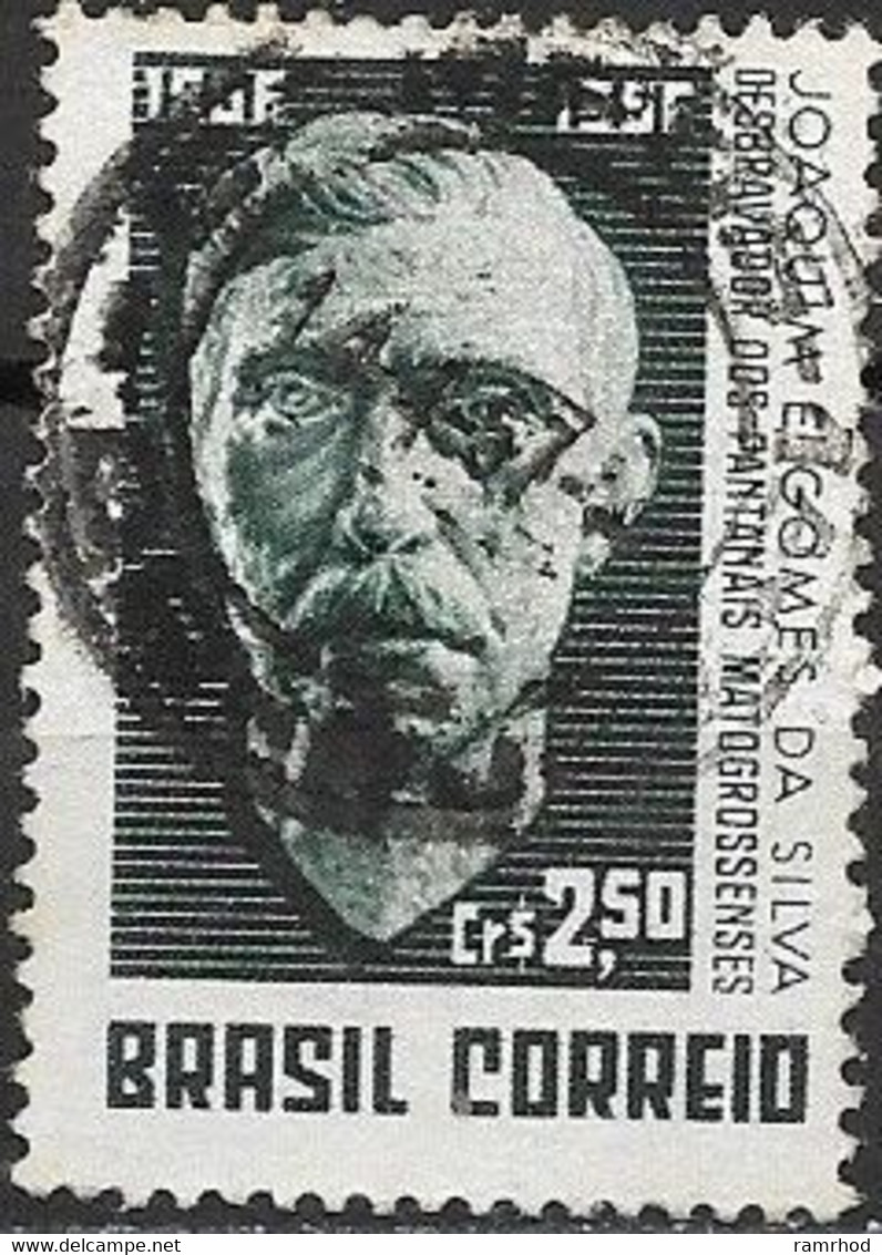 BRAZIL 1957 Birth Centenary Of Gomes Da Silva - 2cr50 - J. E. Gomes Da Silva (civil Engineer) FU - Used Stamps