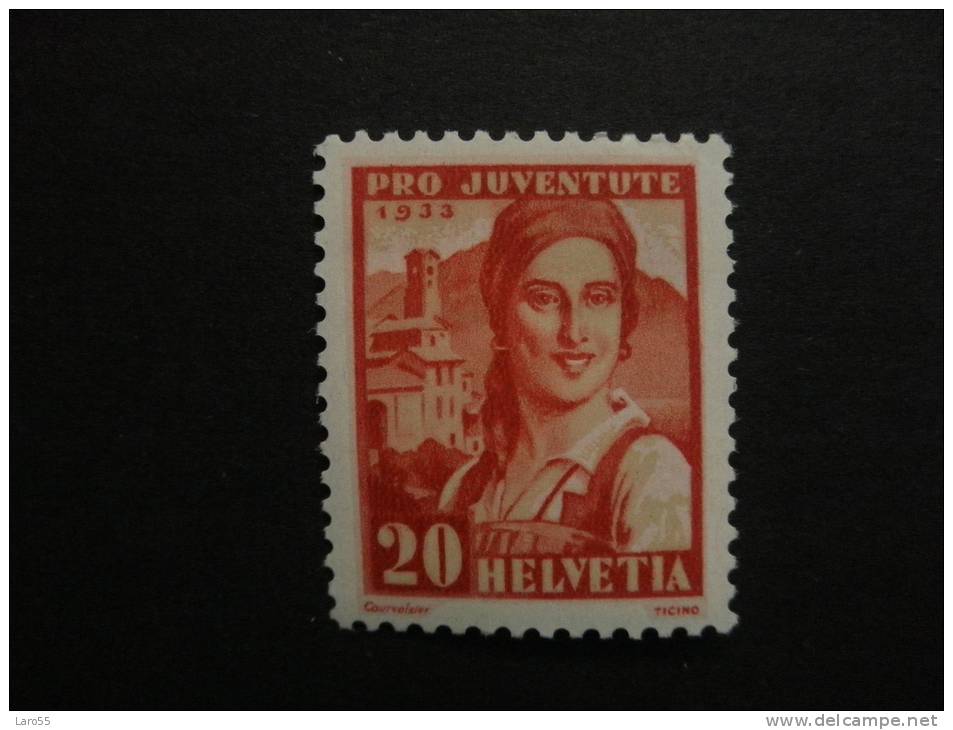 Pro Juventute (20%)  1933  Michel 268 - Unused Stamps