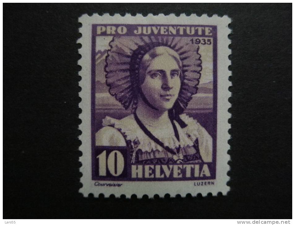 Pro Juventute (20%)  1935  Michel 288 * - Unused Stamps