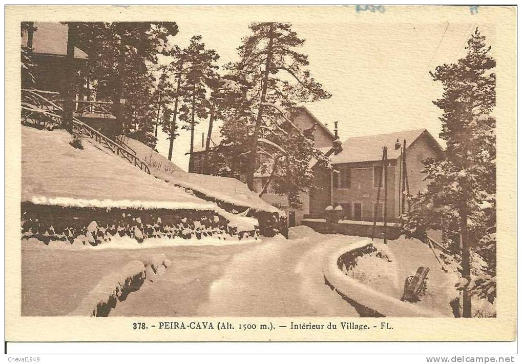 23158   Peira Cava Interieur Du Village - Autres & Non Classés