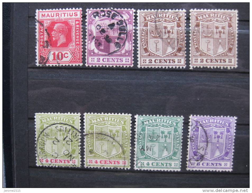 Timbres Mauritanie Britannique - Mauritius (...-1967)