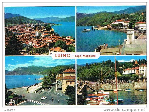 LUINO (VARESE)  -  LAGO MAGGIORE: VEDUTE       - NUOVA RIF. 487 - Luino