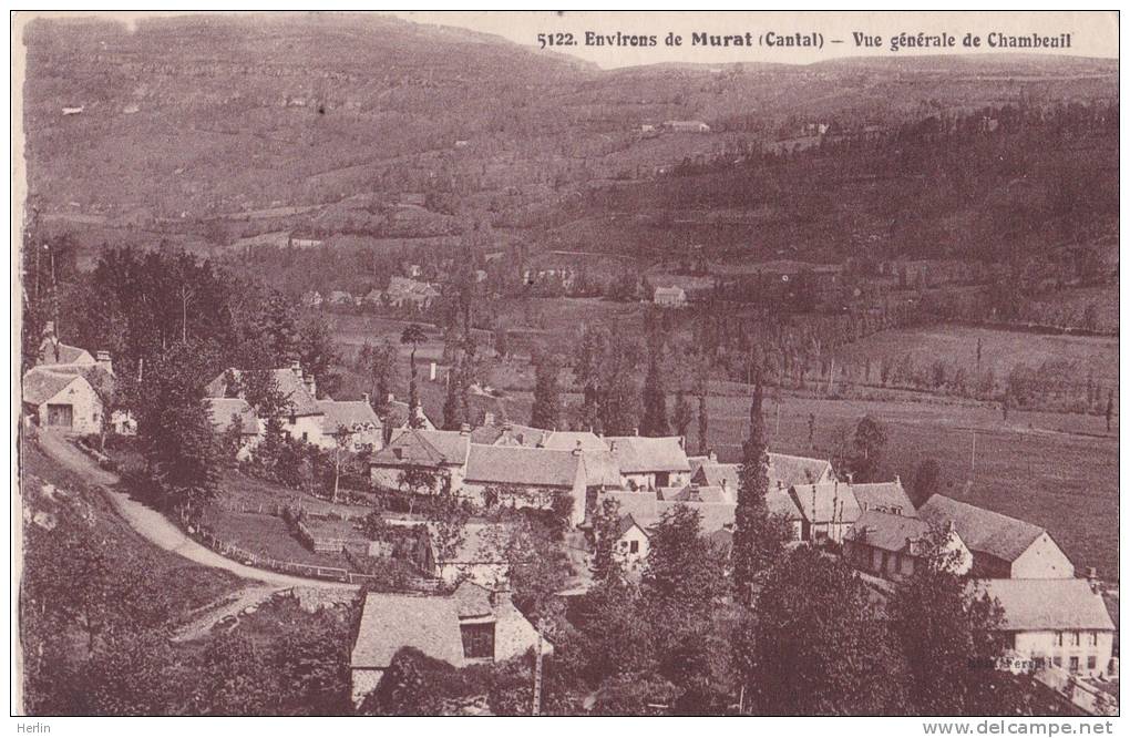 15 - LAVEISSIERE - Environs De Murat - Vue Générale De Chambeuil - Autres & Non Classés