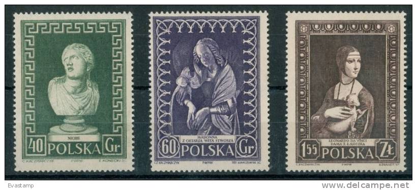 Poland - 1956.International Museum Week - UNESCO Cpl.Set MNH! - Unused Stamps