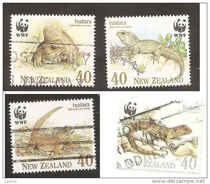 Nueva Zelanda 1991 4 Stamps Used - Gebraucht