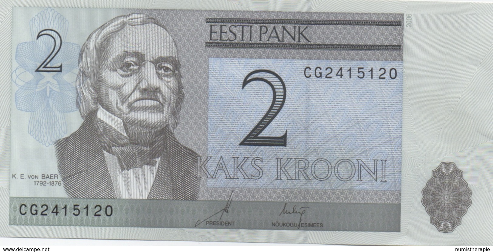 Estonie Estonia : 2 Krooni 2006 UNC - Estland