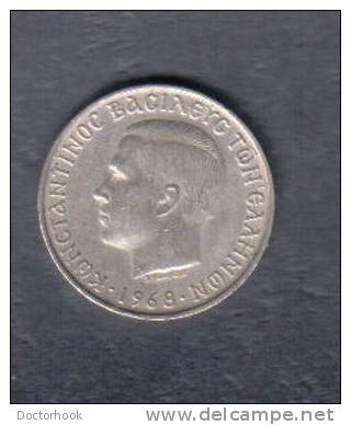 GREECE    10 DRACHMAS  1968  (KM # 96) - Griechenland