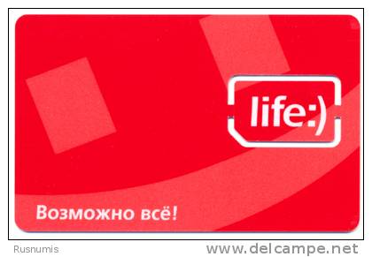 BELARUS - Weißrussland - Biélorussie - Bielorrusia MINT UNUSED GSM (SIM) CHIP CARD LIFE - Belarus