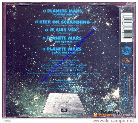 CD - PLANETE MARS - - Sonstige & Ohne Zuordnung