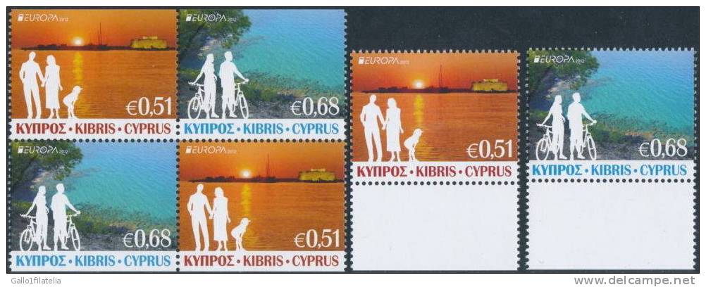 2012 - CIPRO / CYPRUS - EUROPA CEPT - VISIT CYPRUS. MNH - 2012