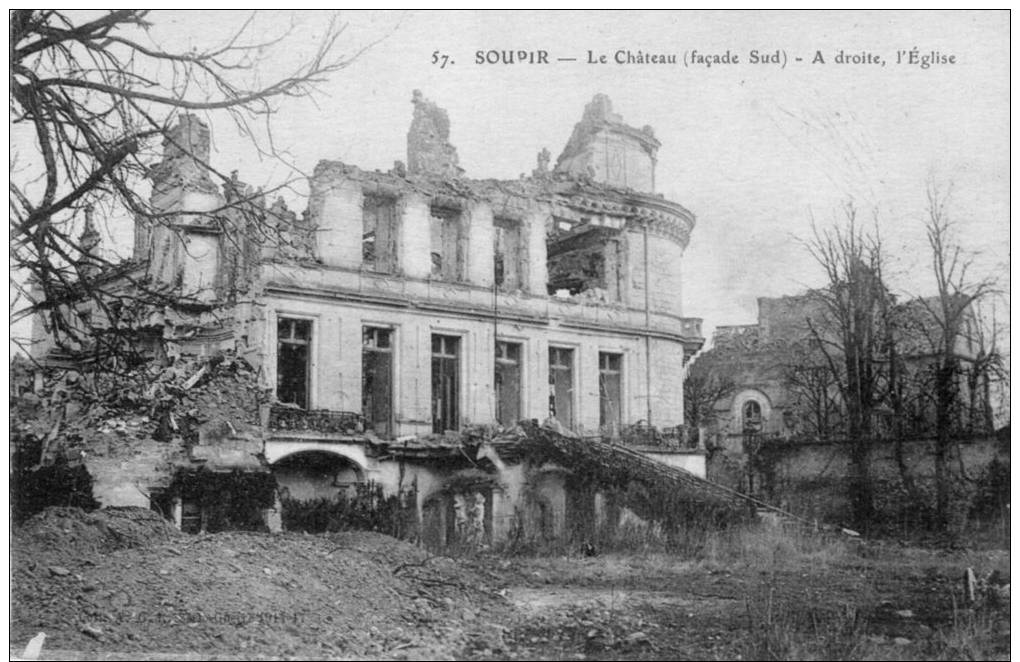 Soupir, Le Chateau, Façade Sud - Autres & Non Classés