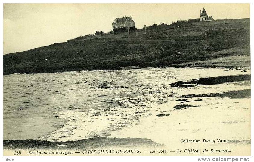 56 - ST GILDAS DE RHUYS   Le Château De Kermaria - Autres & Non Classés