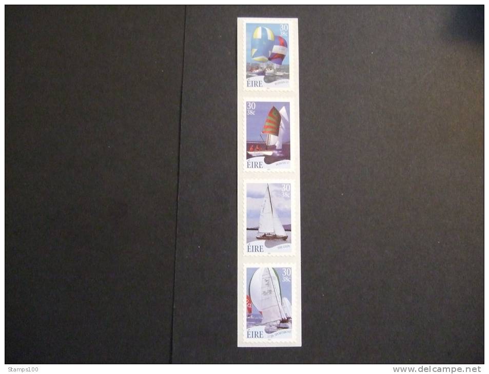 IRELAND  2001   SAILING        S/A STRIP    MNH **       (041606-152) - Unused Stamps