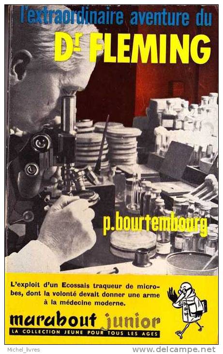 Marabout Junior - MJ 183 - P Bourtembourg - L'extraordinaire Aventure Du Dr Fleming - 1960 - Comme Neuf - Marabout Junior