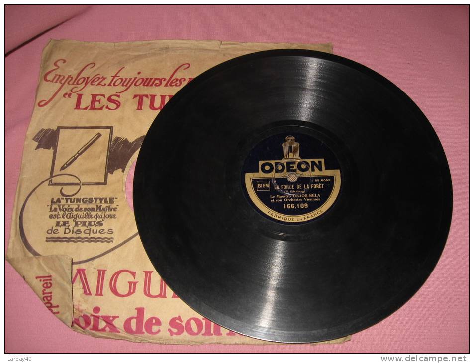 78 Tours Dajos Bela La Forge De La Foret - Le Moulin De La Foret Noire - 78 Rpm - Gramophone Records