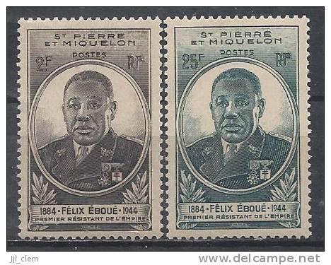 S.P.M. N° 323-324 (*) NsG - Unused Stamps
