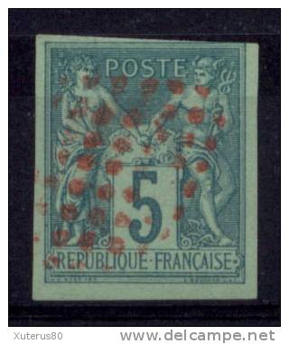 #5# COLONIES GENERALES N° 31 Oblitéré Losange Rouge De La Réunion - Sage