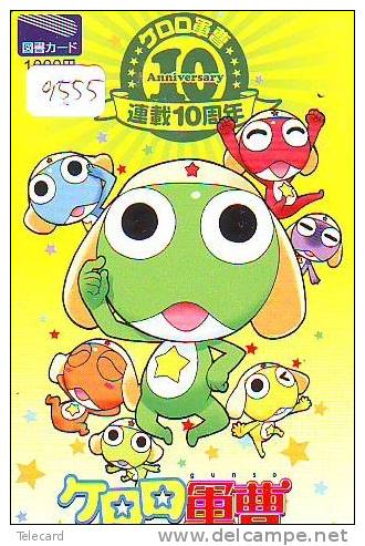 MANGA * Télécarte Japon *  KERORO GUNSO * ANIMATE *  Animé (9555) PHONECARD JAPAN * KINO * MOVIE * CINEMA * FILM * - Film