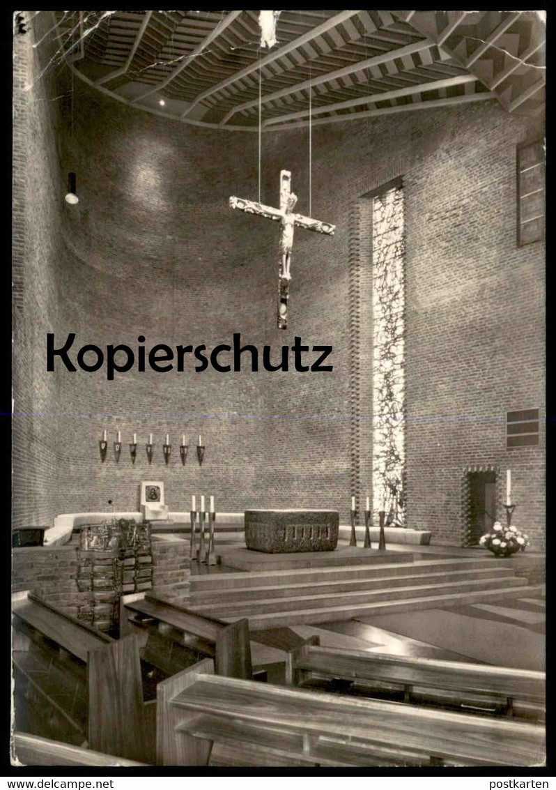 ÄLTERE POSTKARTE BENEDIKTINERABTEI KÖNIGSMÜNSTER MESCHEDE Abteikirche Abtei Abbey Abbaye Koenigsmuenster Cpa Postcard AK - Meschede