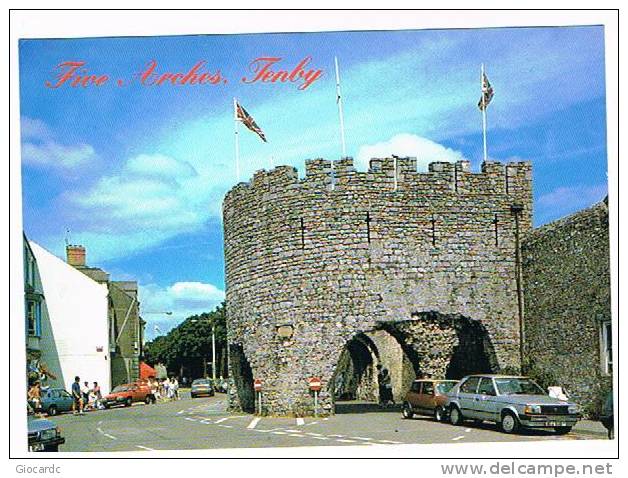 GRAN BRETAGNA (UNITED KINGDOM)  -  WALES: TENBY (FIVE ARCHES)      -  NUOVA  RIF. 533 - Pembrokeshire