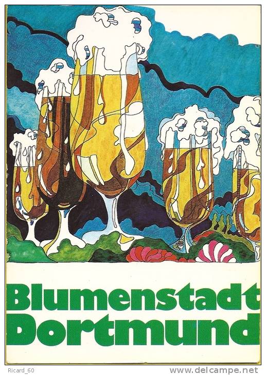 Cpsm Dortmund, Blumenstadt, Verre De Bière - Dortmund