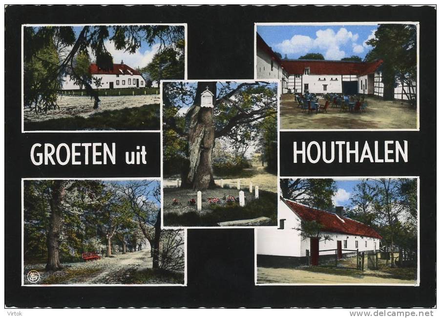 Houthalen  (  Groeten Uit  )    ( GROOT FORMAAT   15 X  10.5 Cm) - Houthalen-Helchteren