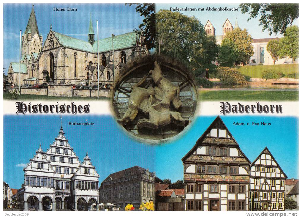ZS33824 Paderborn Die Alte Bischof Kaiser U Hansestadt Used Good Shape - Paderborn