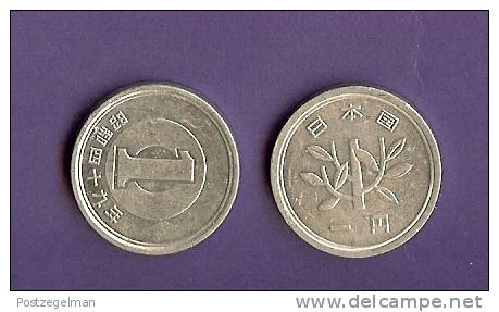 JAPAN 30-64 Normally Used Coin 1 Yen  Alu KM74 - Japan
