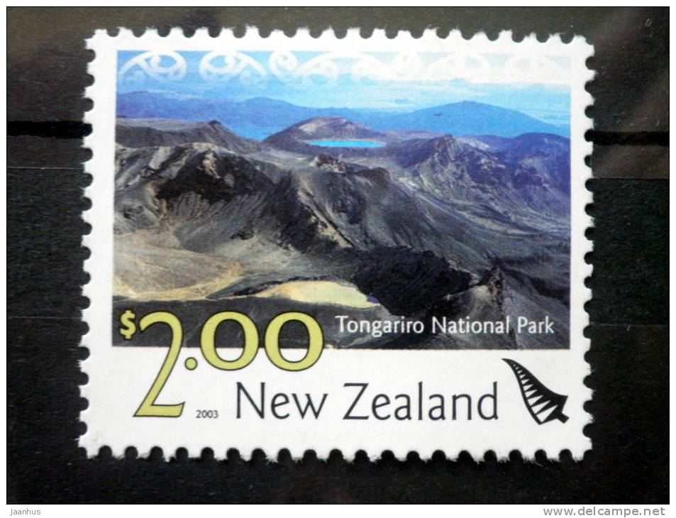 New Zealand - 2003 - Mi.Nr.2088 - Used - Landscapes - Tongariro National Park - Definitives - - Gebraucht