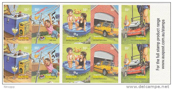 Australia.....:      2009 Inventive Australia  Booklet - Postzegelboekjes