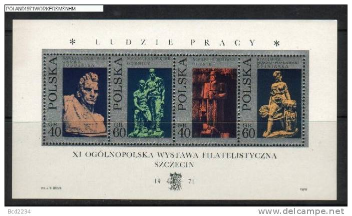 POLAND 1971 POLISH STAMPS PHILATELIC YEAR SET MNH ANNEE ANO ANNO JAHRGANG SET MNH POLOGNE POLEN POLONIA - Années Complètes