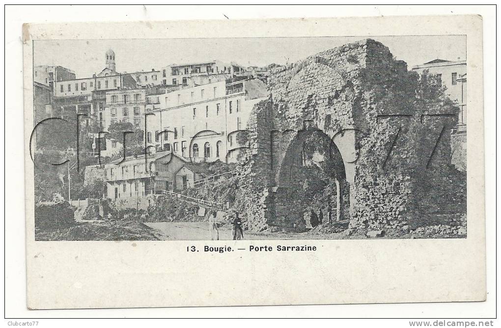 Bejaia Ou Bougie (Algérie) : Porte Sarrazine Et Vue Générale En 1910 (animée)). - Bejaia (Bougie)