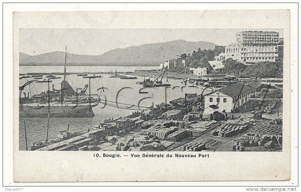 Bejaia Ou Bougie (Algérie) : Une Vue Générale Du Nouveau Port En 1910 (animée). - Bejaia (Bougie)