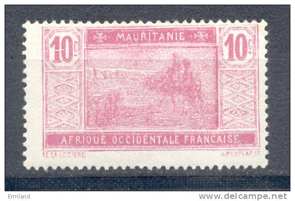 Mauretanien Mauritanie 1922 - Michel Nr. 48 * - Ungebraucht