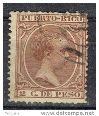 Lote 6 Sello PUERTO RICO, Colonia Española, Num 78, 86, 102, 103, 104, 130  º/* - Puerto Rico