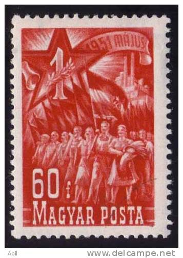 Hongrie 1954 N°Y.T. :  1125 * - Nuevos