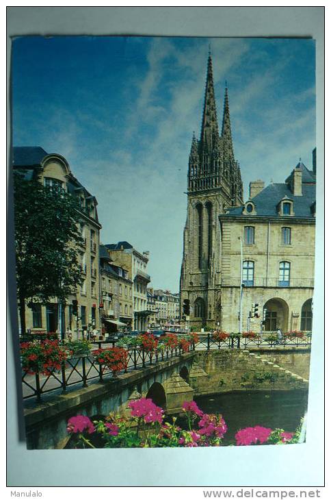 D 29 - Quimper - La Cathédrale Et Les Rives De L'odet - Quimper