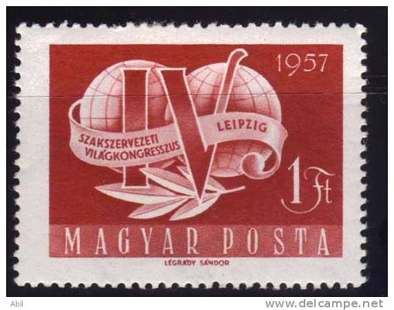 Hongrie 1957 N°Y.T. :  1227 * - Nuevos