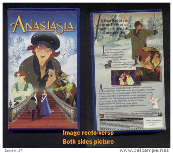 VHS Cassette Videocassette ANASTASIA - Infantiles & Familial