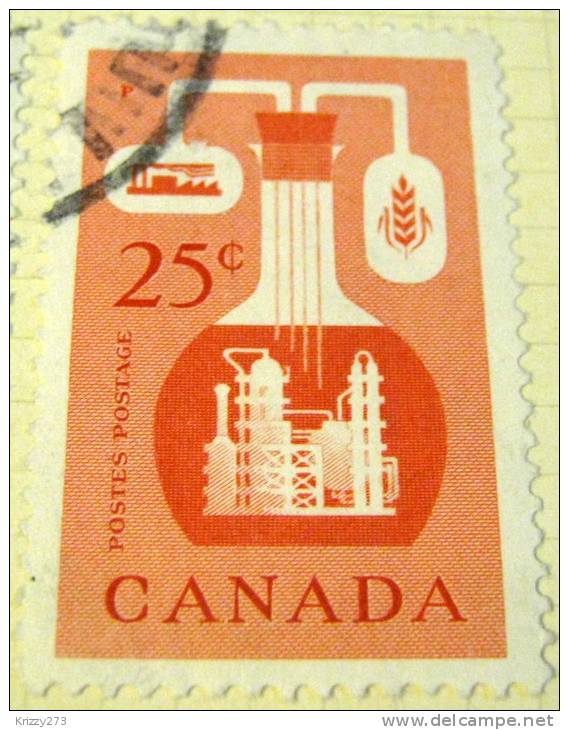 Canada 1956 Chemical Industry 25c - Used - Oblitérés