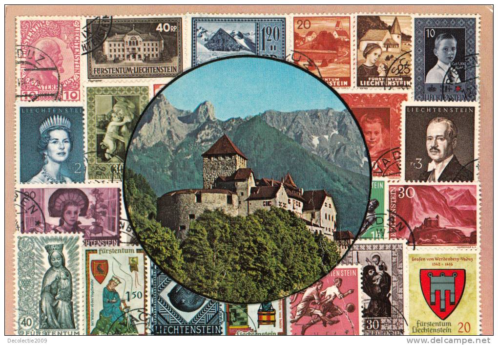 ZS33915 Schloss Vaduz Brifmarken  Used Perfect Shape Back Scan At Request - Liechtenstein